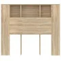 Sonoma oak headboard furniture 120x18.5x102.5 cm by vidaXL, Headboards and footboards - Ref: Foro24-811919, Price: 55,64 €, D...