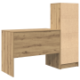 Escritorio con Almacenamiento Roble Artesanal Madera Elaborada | Foro24.es | Tu tienda online para hogar, jardín y más Foro24.es