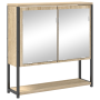 Conjunto de Gabinete de Baño de 2 Piezas en Madera Sonoma de , Tocadores de baño - Ref: Foro24-3345129, Precio: 110,99 €, Des...