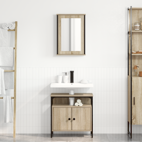 Comprar Juego de Gabinetes de Baño de 2 Piezas de