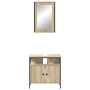Juego de Gabinetes de Baño de 2 Piezas de Madera de Roble Claro | Foro24.es | Tu tienda online para hogar, jardín y más Foro24.es