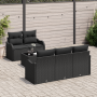 Juego de Sofá de Jardín de 6 Piezas con Cojines Ratán Sintético Negro von , Outdoor-Sofas - Ref: Foro24-3345583, Preis: 436,3...