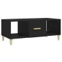 Black plywood coffee table 102x50x40 cm by vidaXL, Coffee table - Ref: Foro24-812691, Price: 52,09 €, Discount: %