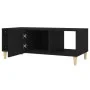 Black plywood coffee table 102x50x40 cm by vidaXL, Coffee table - Ref: Foro24-812691, Price: 52,09 €, Discount: %
