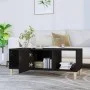Black plywood coffee table 102x50x40 cm by vidaXL, Coffee table - Ref: Foro24-812691, Price: 52,09 €, Discount: %