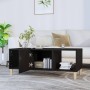 Mesa de centro madera contrachapada negro 102x50x40 cm de vidaXL, Mesas de centro - Ref: Foro24-812691, Precio: 52,60 €, Desc...