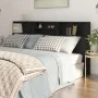 Schwarzes Kopfteilmöbel 200x19x103,5 cm von vidaXL, Kopf- und Fußteile - Ref: Foro24-811890, Preis: 76,00 €, Rabatt: %