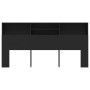 Schwarzes Kopfteilmöbel 200x19x103,5 cm von vidaXL, Kopf- und Fußteile - Ref: Foro24-811890, Preis: 77,10 €, Rabatt: %