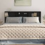 Mueble cabecero negro 200x19x103,5 cm de vidaXL, Cabeceros y pies de cama - Ref: Foro24-811890, Precio: 79,84 €, Descuento: %