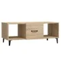 Mesa de centro madera contrachapada roble sonoma 102x50x40 cm de vidaXL, Mesas de centro - Ref: Foro24-812702, Precio: 64,40 ...