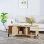 Mesa de centro madera contrachapada roble sonoma 102x50x40 cm de vidaXL, Mesas de centro - Ref: Foro24-812702, Precio: 64,40 ...