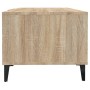 Mesa de centro madera contrachapada roble sonoma 102x50x40 cm de vidaXL, Mesas de centro - Ref: Foro24-812702, Precio: 65,98 €