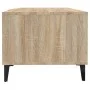 Mesa de centro madera contrachapada roble sonoma 102x50x40 cm de vidaXL, Mesas de centro - Ref: Foro24-812702, Precio: 64,40 ...