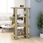 Sonoma eichenfarbenes Regal/Teiler 80x30x123,5 cm von vidaXL, Bücherregale und Regale - Ref: Foro24-811577, Preis: 55,87 €, R...