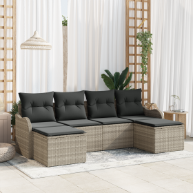 Comprar Conjunto de Sofá de Jardín de 6 Piezas