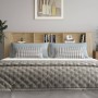 Mueble cabecero color roble Sonoma 220x18,5x104,5 cm de vidaXL, Cabeceros y pies de cama - Ref: Foro24-811964, Precio: 87,64 ...