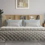 Mueble cabecero color roble Sonoma 220x18,5x104,5 cm de vidaXL, Cabeceros y pies de cama - Ref: Foro24-811964, Precio: 89,59 ...