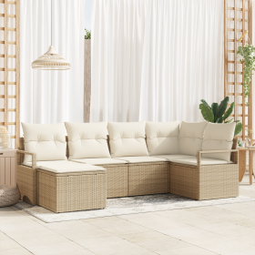 Conjunto de Sofá de Jardín de 8 Piezas con