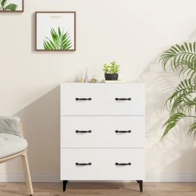 Weißes Sideboard aus Holzwerkstoff, 69,5 x 34 x 90 cm von vidaXL, Sideboards - Ref: Foro24-812159, Preis: 93,30 €, Rabatt: %