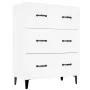Weißes Sideboard aus Holzwerkstoff, 69,5 x 34 x 90 cm von vidaXL, Sideboards - Ref: Foro24-812159, Preis: 93,30 €, Rabatt: %