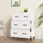 Weißes Sideboard aus Holzwerkstoff, 69,5 x 34 x 90 cm von vidaXL, Sideboards - Ref: Foro24-812159, Preis: 93,30 €, Rabatt: %