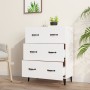 Weißes Sideboard aus Holzwerkstoff, 69,5 x 34 x 90 cm von vidaXL, Sideboards - Ref: Foro24-812159, Preis: 94,20 €, Rabatt: %