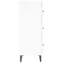 White engineered wood sideboard 69.5x34x90 cm by vidaXL, Sideboards - Ref: Foro24-812159, Price: 93,30 €, Discount: %
