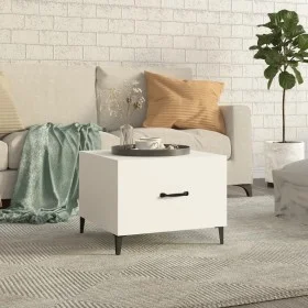 Couchtisch mit weißen Metallbeinen 50x50x40 cm von vidaXL, Couchtisch - Ref: Foro24-812726, Preis: 38,74 €, Rabatt: %