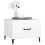 Couchtisch mit weißen Metallbeinen 50x50x40 cm von vidaXL, Couchtisch - Ref: Foro24-812726, Preis: 38,74 €, Rabatt: %