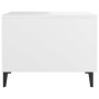 Couchtisch mit weißen Metallbeinen 50x50x40 cm von vidaXL, Couchtisch - Ref: Foro24-812726, Preis: 39,10 €, Rabatt: %