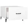 Couchtisch mit weißen Metallbeinen 50x50x40 cm von vidaXL, Couchtisch - Ref: Foro24-812726, Preis: 38,74 €, Rabatt: %
