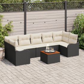 Conjunto de Sofá de Jardín de 8 Piezas con
