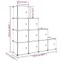 Children's cube shelf with 10 white PP compartments by vidaXL, Shoe racks and shoe organizers - Ref: Foro24-340577, Price: 53...