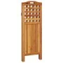 Faltwand mit 3 Paneelen aus massivem Akazienholz 121,5x2x115 cm von vidaXL, Raumteiler - Ref: Foro24-318546, Preis: 99,29 €, ...