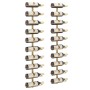 Wandflaschenhalter für 10 Flaschen, 2 Stück, goldfarbenes Metall. von vidaXL, Weinregale - Ref: Foro24-340907, Preis: 120,41 ...