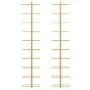 Botellero de pared para 10 botellas 2 unidades metal dorado by vidaXL, Wine racks - Ref: Foro24-340907, Price: 117,04 €, Disc...