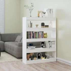 Shiny white shelf/space divider 100x30x135 cm by vidaXL, Bookcases and shelves - Ref: Foro24-811760, Price: 71,09 €, Discount: %