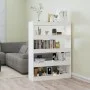 Shiny white shelf/space divider 100x30x135 cm by vidaXL, Bookcases and shelves - Ref: Foro24-811760, Price: 71,09 €, Discount: %