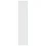 Estantería/divisor de espacios blanco brillante 100x30x135 cm de vidaXL, Librerías y estanterías - Ref: Foro24-811760, Precio...