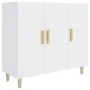 Anrichte aus Holzwerkstoff weiß 90x34x80 cm von vidaXL, Sideboards - Ref: Foro24-812492, Preis: 112,83 €, Rabatt: %