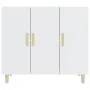 Anrichte aus Holzwerkstoff weiß 90x34x80 cm von vidaXL, Sideboards - Ref: Foro24-812492, Preis: 112,83 €, Rabatt: %