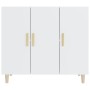 Anrichte aus Holzwerkstoff weiß 90x34x80 cm von vidaXL, Sideboards - Ref: Foro24-812492, Preis: 114,61 €, Rabatt: %