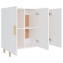 Engineered wood white sideboard 90x34x80 cm by vidaXL, Sideboards - Ref: Foro24-812492, Price: 114,61 €, Discount: %