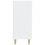 Aparador de madera de ingeniería blanco 90x34x80 cm de vidaXL, Aparadores - Ref: Foro24-812492, Precio: 112,83 €, Descuento: %