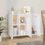 Anrichte aus Holzwerkstoff weiß 90x34x80 cm von vidaXL, Sideboards - Ref: Foro24-812492, Preis: 112,83 €, Rabatt: %