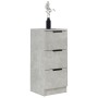 Concrete gray plywood sideboard 30x30x70 cm by vidaXL, Sideboards - Ref: Foro24-811159, Price: 46,05 €, Discount: %