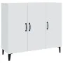 Engineered wood white sideboard 90x34x80 cm by vidaXL, Sideboards - Ref: Foro24-812501, Price: 93,18 €, Discount: %