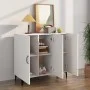 Engineered wood white sideboard 90x34x80 cm by vidaXL, Sideboards - Ref: Foro24-812501, Price: 93,18 €, Discount: %