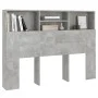 Concrete gray headboard furniture 140x19x103.5 cm by vidaXL, Headboards and footboards - Ref: Foro24-811866, Price: 64,26 €, ...