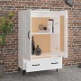 Hochglanzweißes Sperrholz-Sideboard, 70 x 31 x 115 cm von vidaXL, Sideboards - Ref: Foro24-812579, Preis: 91,22 €, Rabatt: %